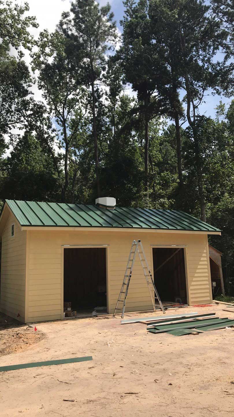 A metal roof is more durable and able to withstand hail storms.